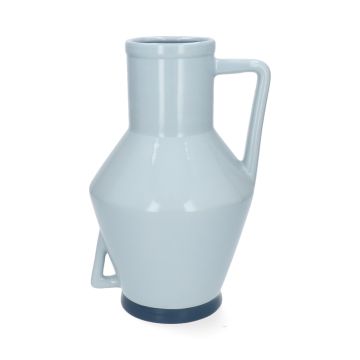 Vaas 30 cm Zeeblauw met Handvat