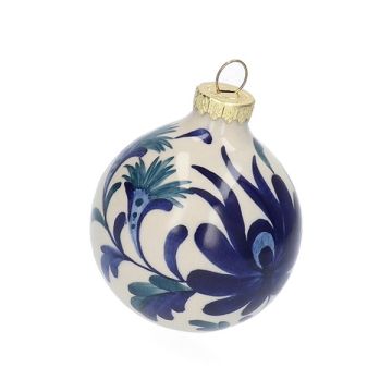 Bestel Kerstbal Bed of Flowers Blue, 12.24.010 , voor  14,95, van Return to Sender