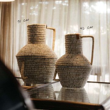 Vaas Kaisa Grass Alefa - Gerecycled katoen