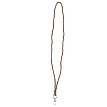 Telefoonkoord Laisa - Beaded  - Coppergold
